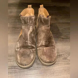 Comfortiva‎ Hollis Brown Leather Ankle Boot Sz 10M